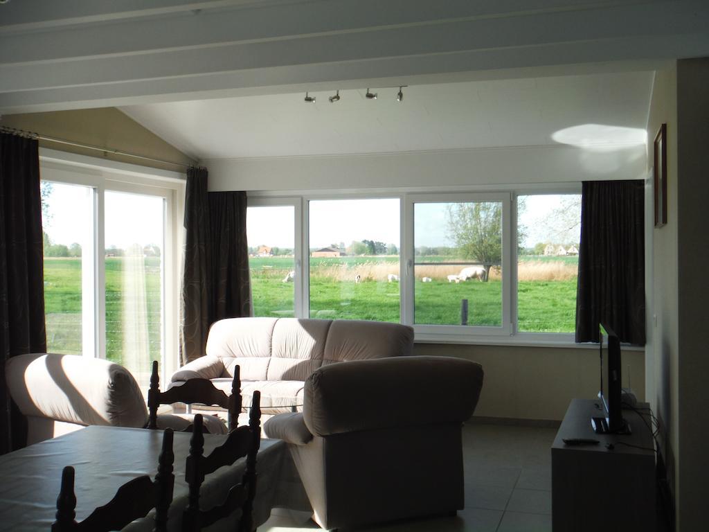 Villa Hof Ter Langeleye Planke à Damme Chambre photo